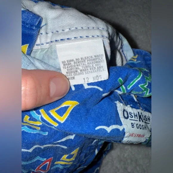 Vintage Osh Kosh vestbak - Picture 3 of 3